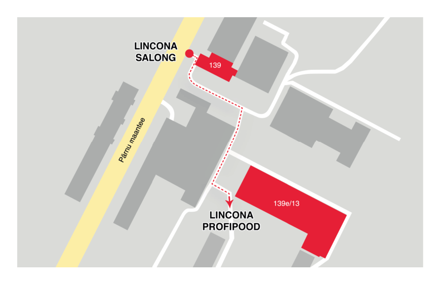 Lincona esindussalong põrandakatete uuendustööde ajal suletud