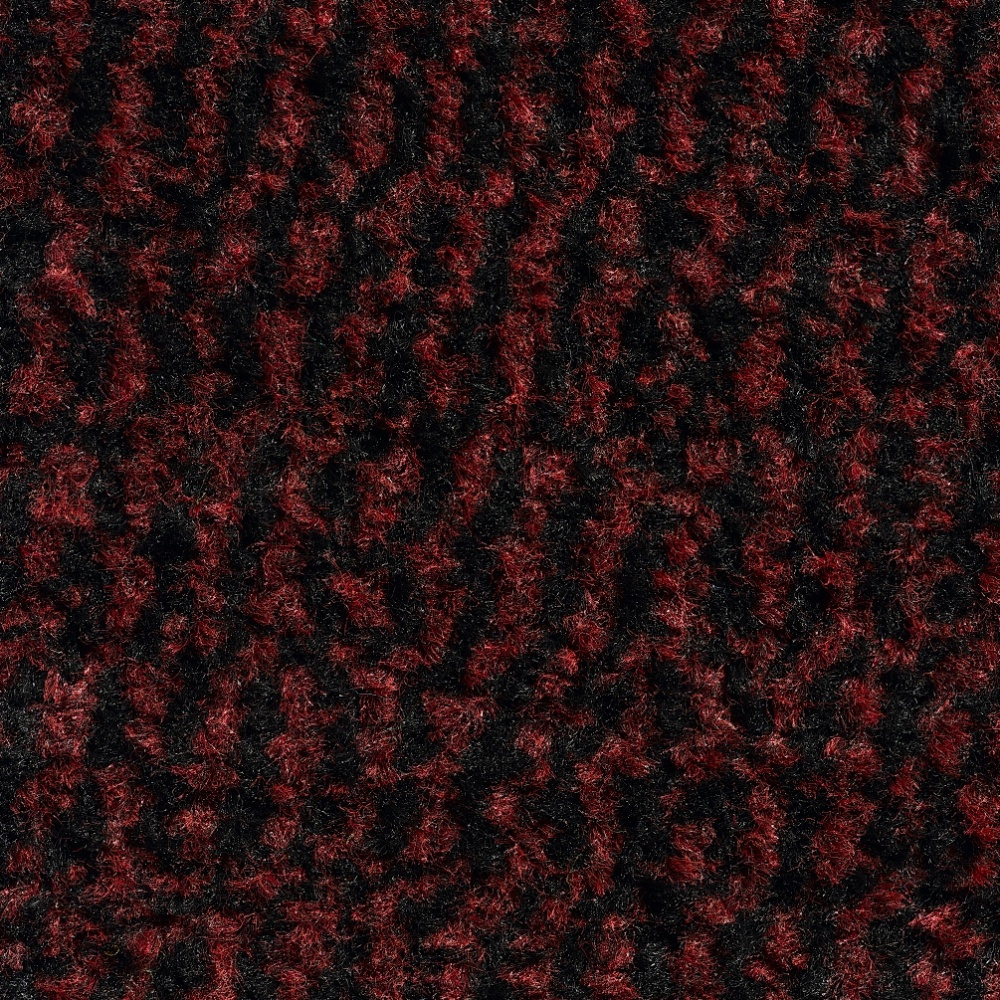 Punase ja musta kirju vaipkanga muster