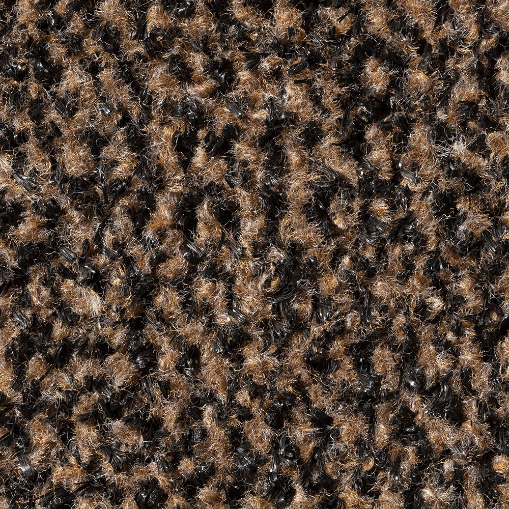 Pruuni ja musta vaip tekstuuriga mustriga