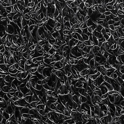 Mustade keerdus kiudude tekstuur mustal taustal