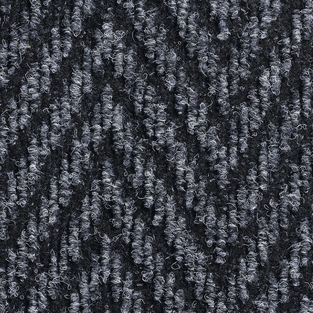 Hallide vaip hallide ja mustade triipudega muster