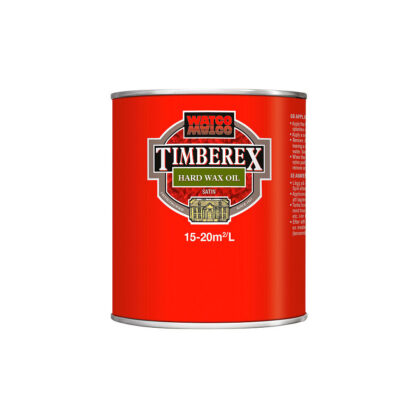 Punase purgiga Timberex kõvavahaõli toode Eestis