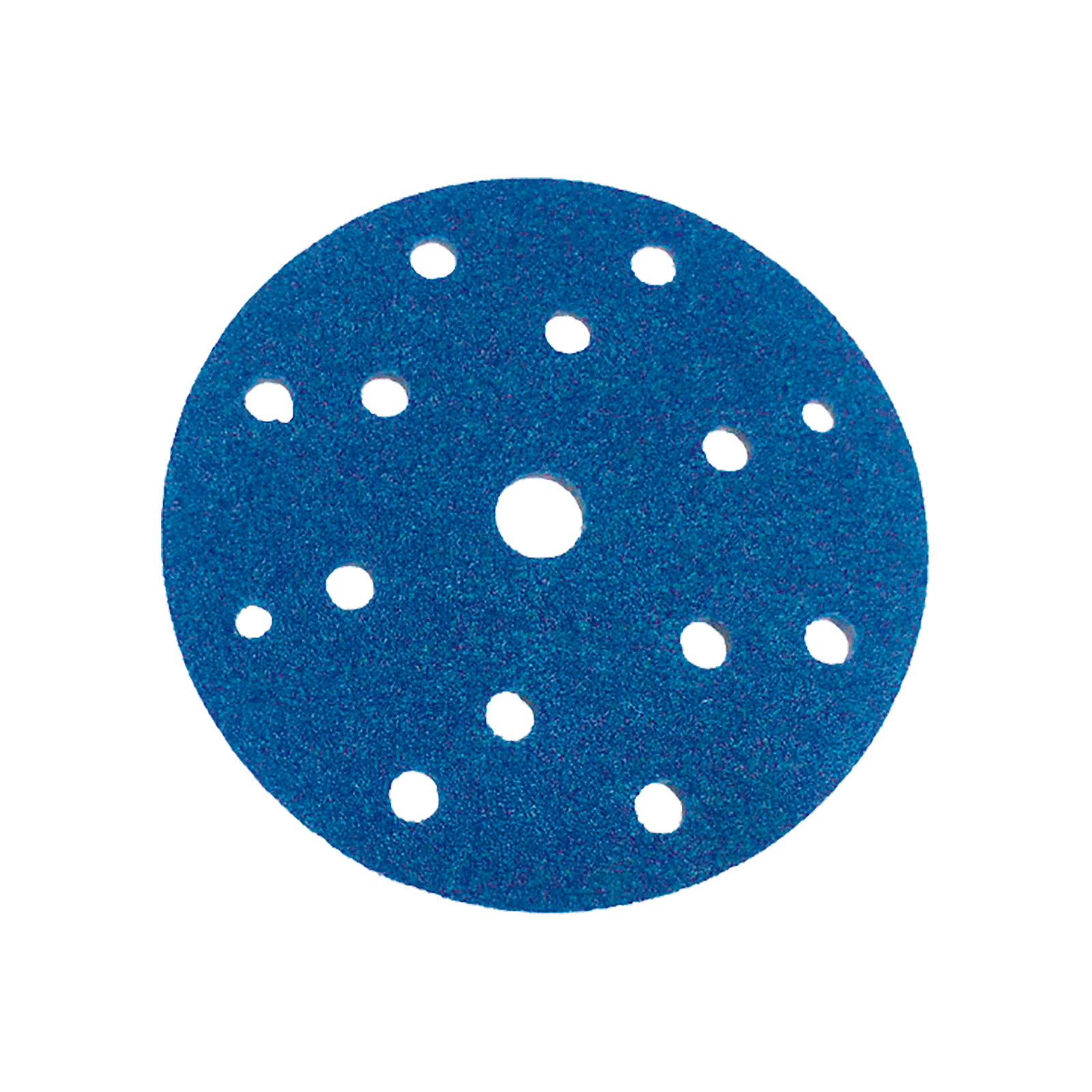 Sinine lihvimisketas aukudega puidu viimistlemiseks