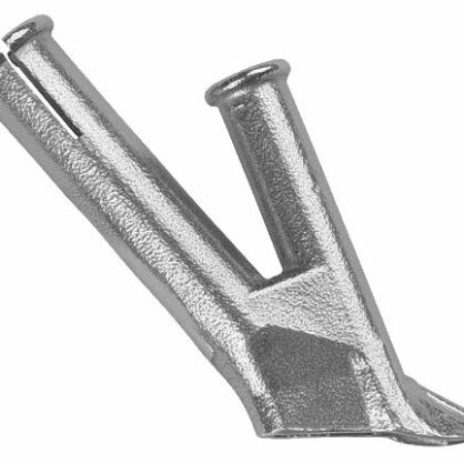 Metallist klamber ehitusdetailide kinnitamiseks