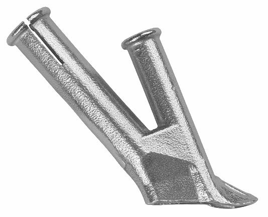 Metallist klamber ehitusdetailide kinnitamiseks