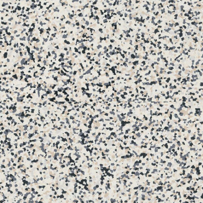 Mustriga terrazzo põrandaplaatide lähedalt vaade