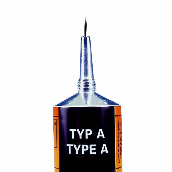 Tüüp A metalliotsikuga toru pakkumisel.