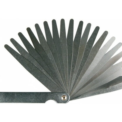 Metallist lehe paksuse mõõtevahend tööriistakomplektis