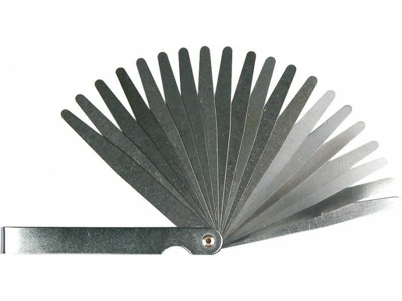 Metallist lehe paksuse mõõtevahend tööriistakomplektis