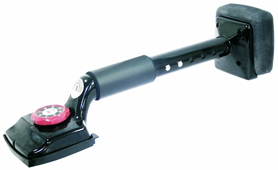 Vaipavenitaja musta punase detaili ja reguleeritavaga.