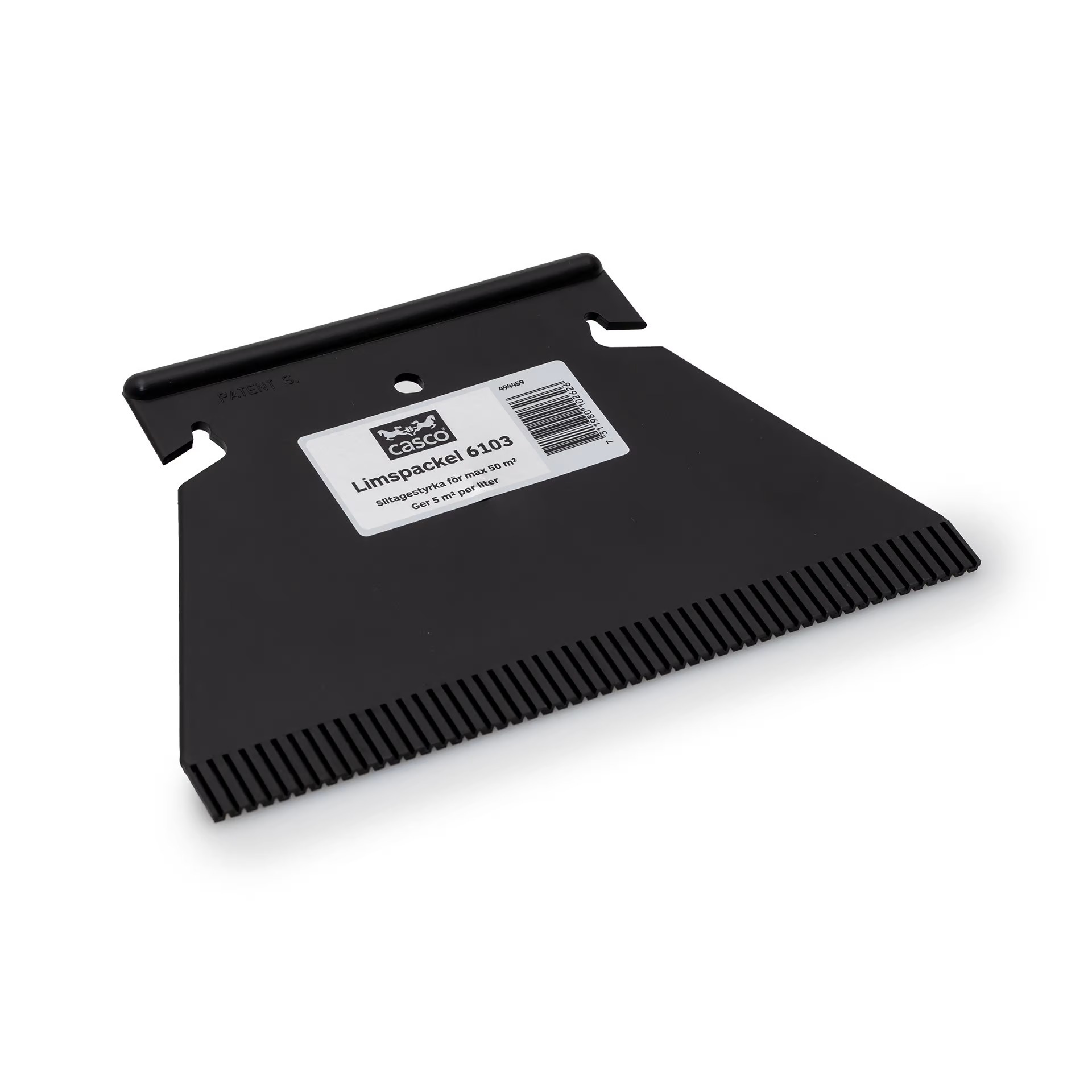 Must kraabe tööriist ehitus- ja viimistluseks