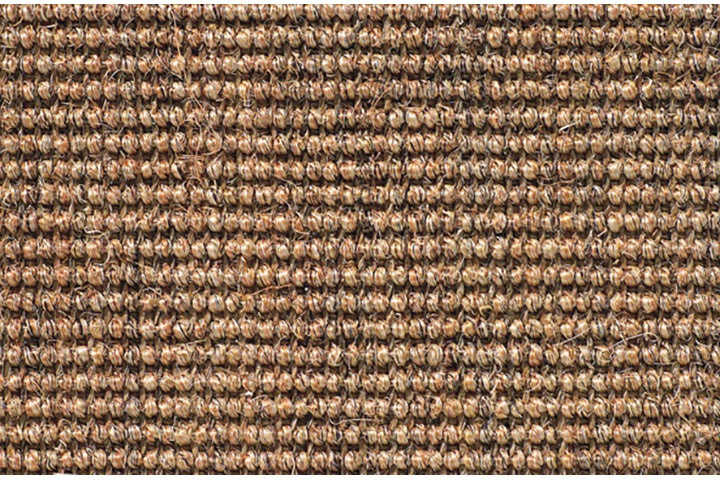 Punutud pruun vaip loodusliku tekstuuriga muster