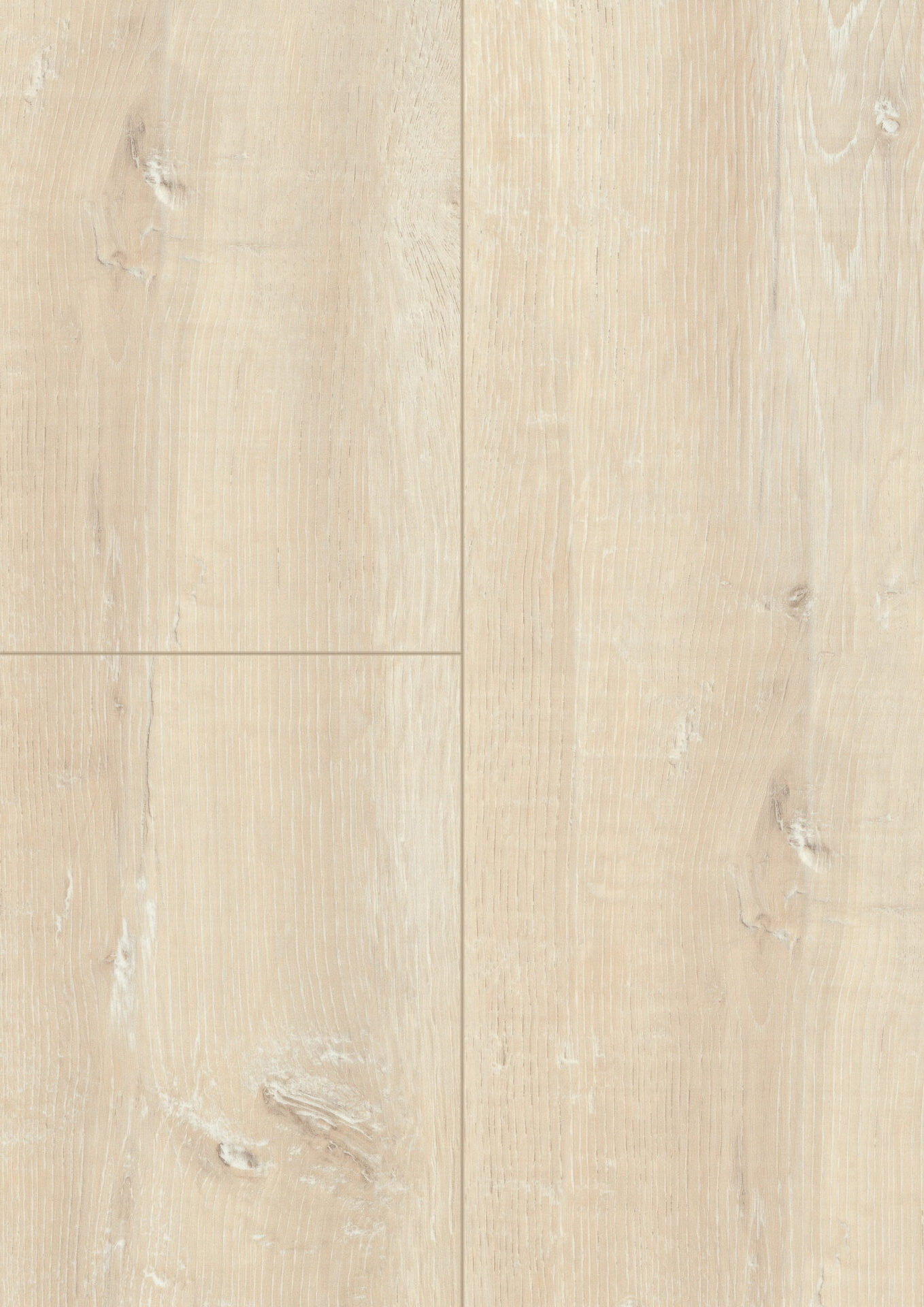 Heleroheline puidumustriga laminaatpõrand lähedalt vaade.