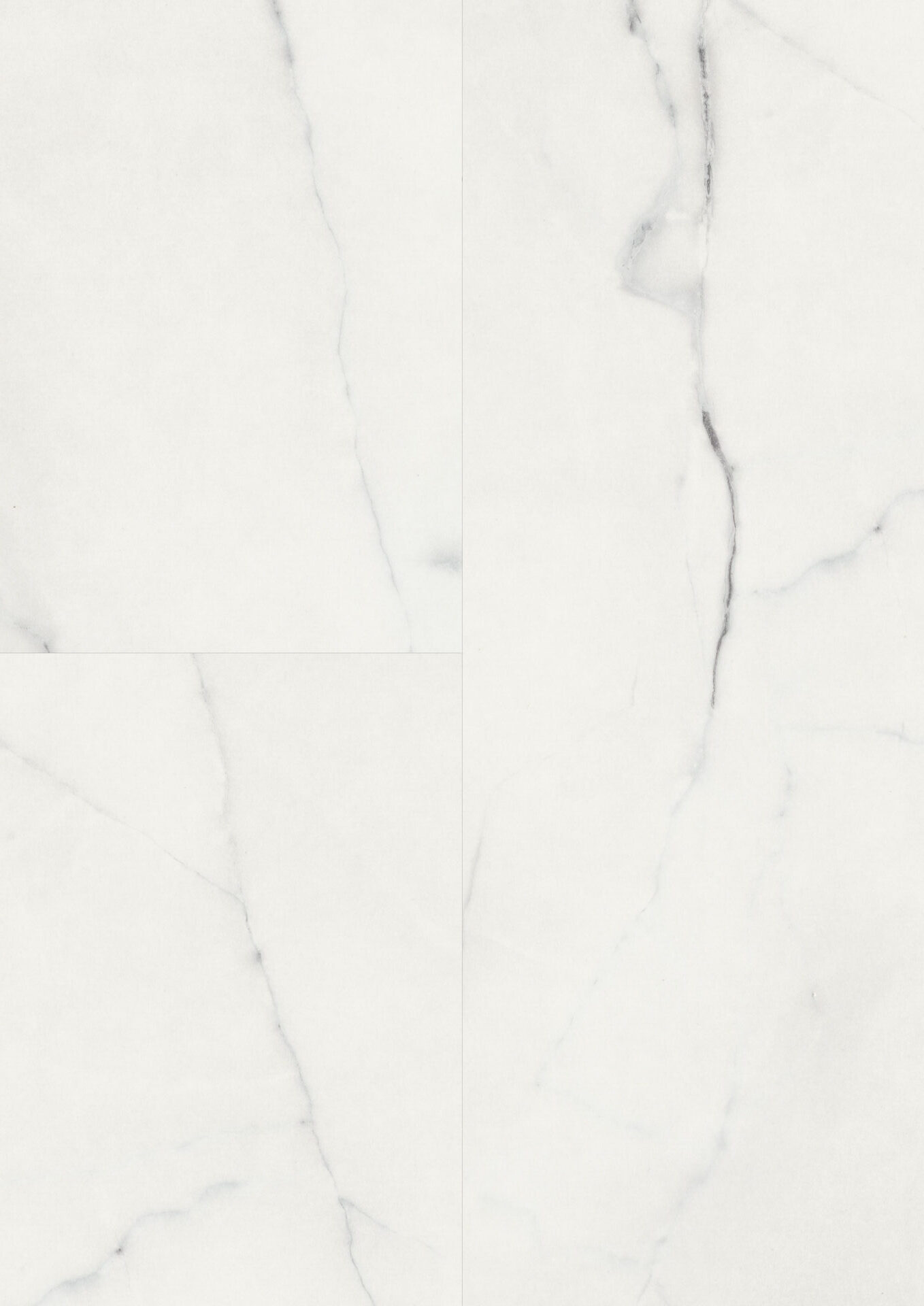 Valge marmorist plaat marmorimustriga põrandale.