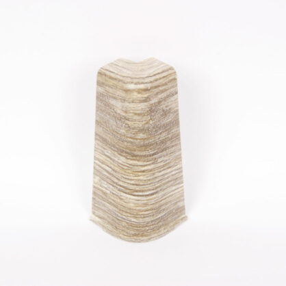 Beež puidust tekstuuriga dekoratiivne element.