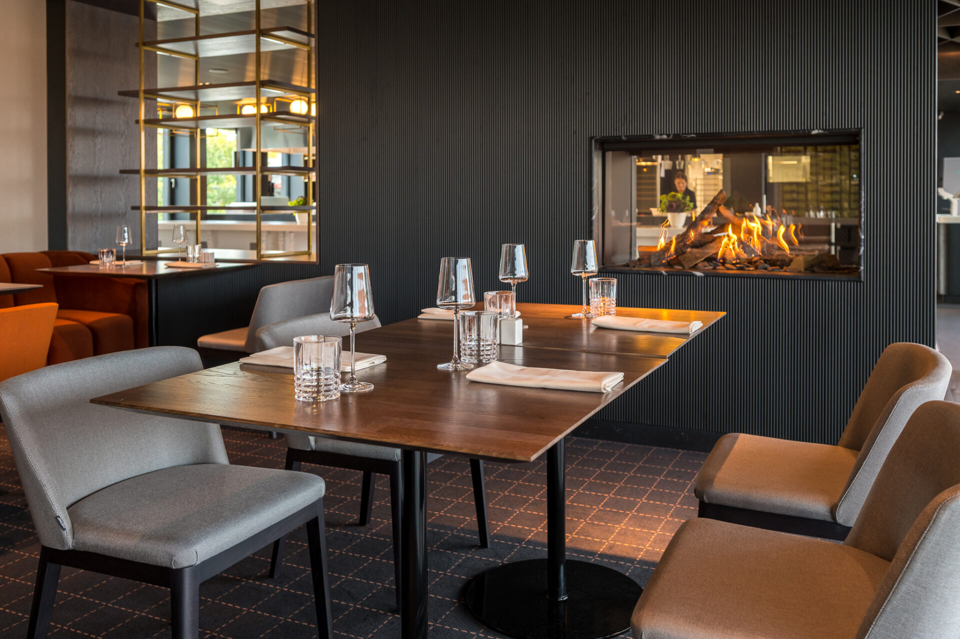 Hotell L’Embitu restoran Roof