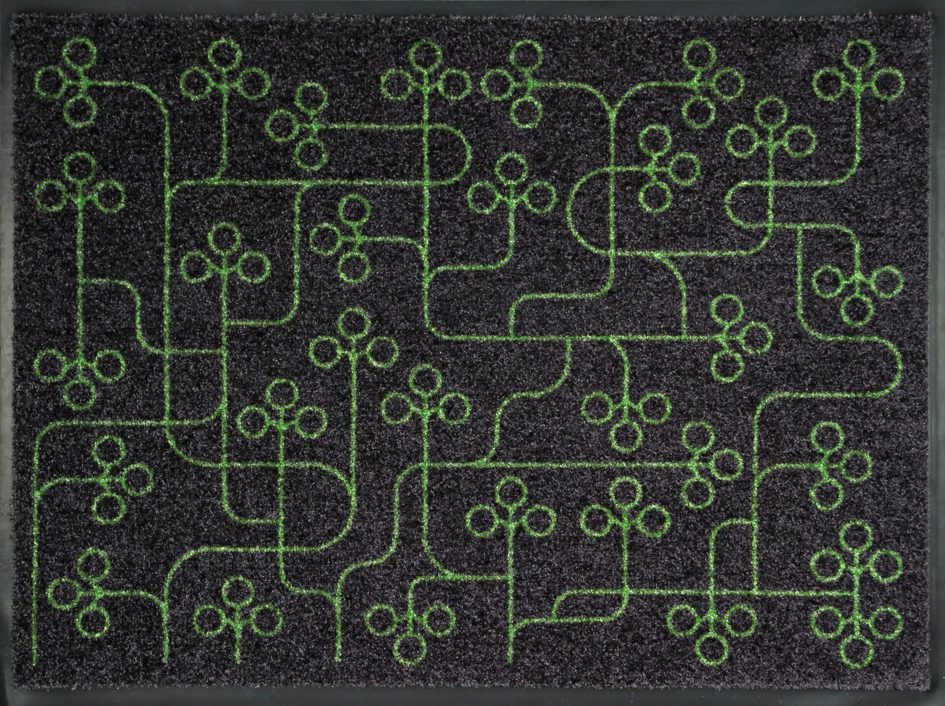 PORIMATT Ristik roheline