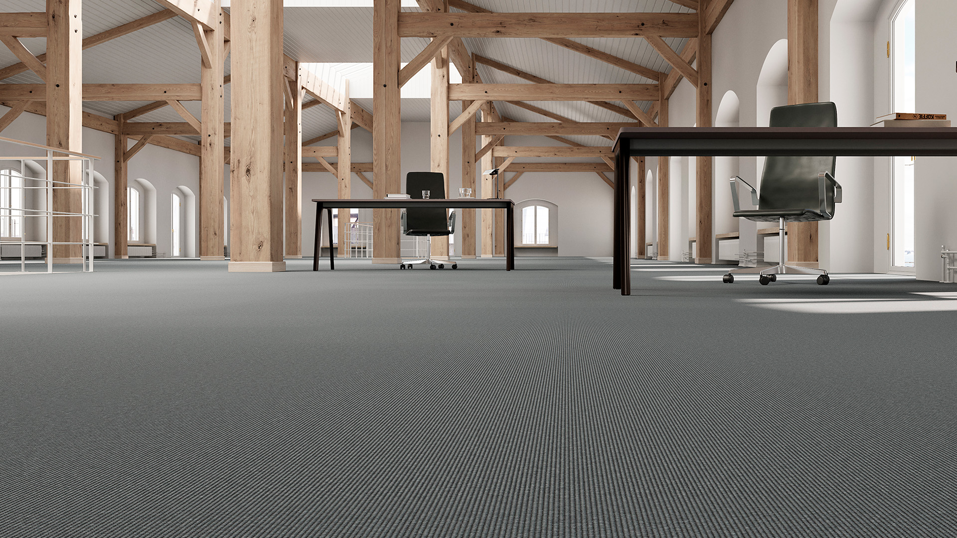 Avarii kontor avatud puitprussidega ruum Eestis