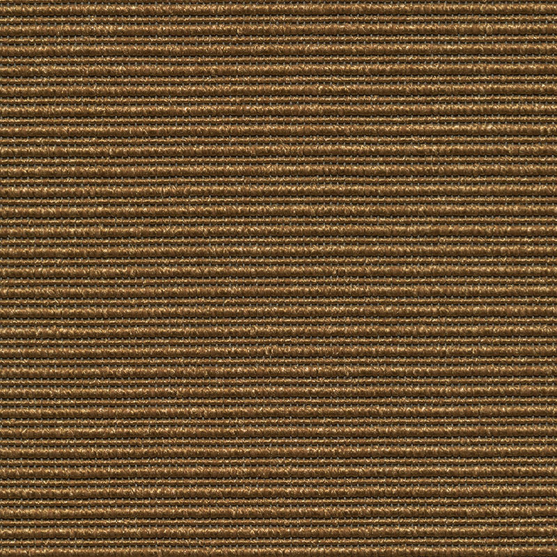 Pruun tekstiilijoontega kangamuster lähivaates.