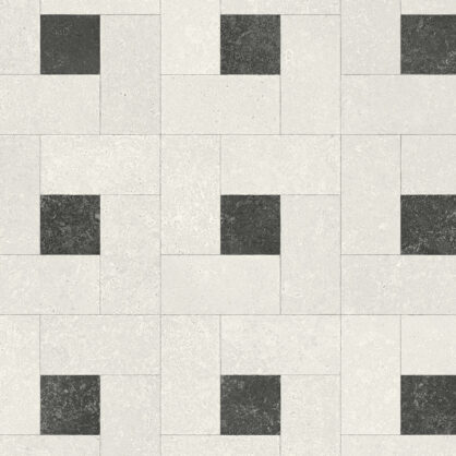 Mustri ja ruutudega kivi põrandaplaatidele.