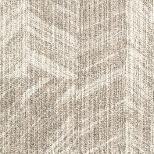 Helebeežid ja valged geomeetrilised mustrid tekstiilil