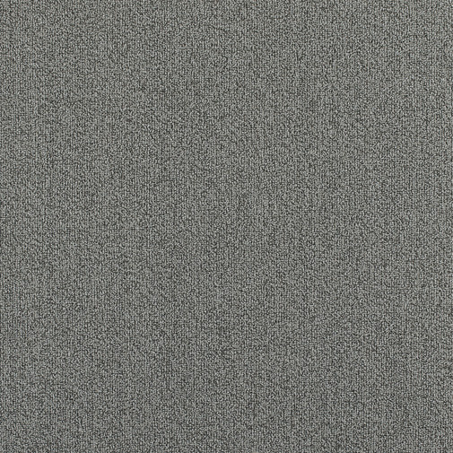 Hall tekstuuriga põrandavaip neutraalses toonis.