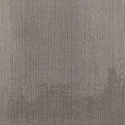 Hallis vaip halli ja pruunika mustriga.