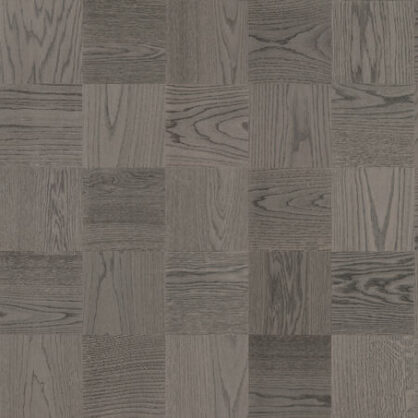 Hallipuidust parkettpõrand ruutmustriga esteetiliselt meeldiv.