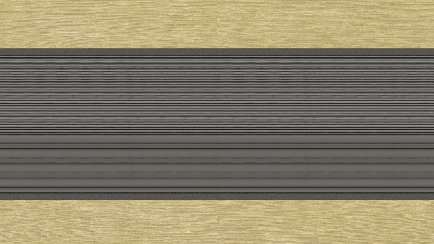 Tume metallist tekstuur hele puidust raamiga