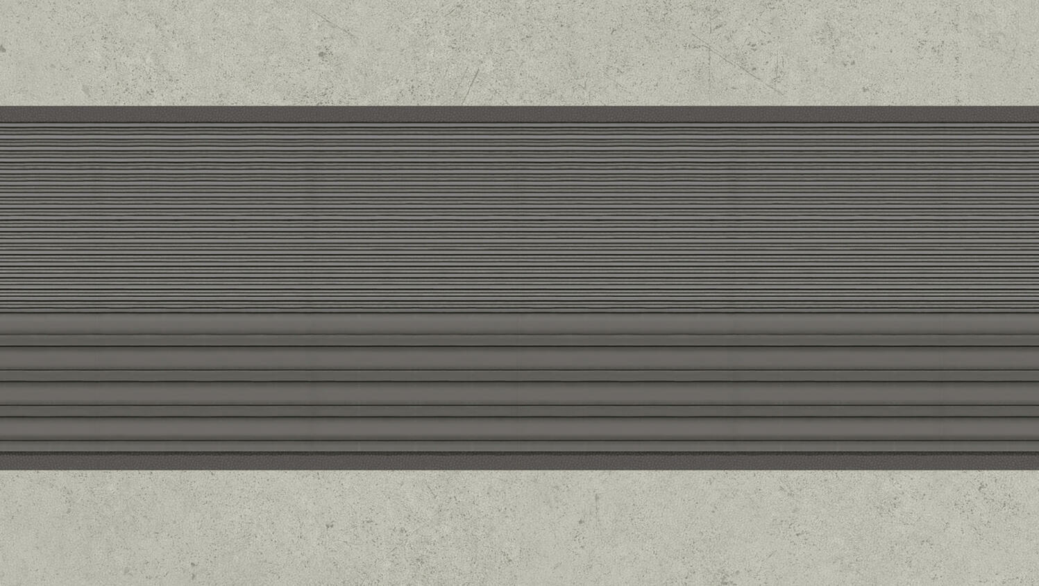 Hallisüsteemiga hall plastist seina paneel