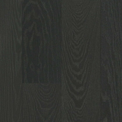 Tume puitparkett musta puidu mustriga.