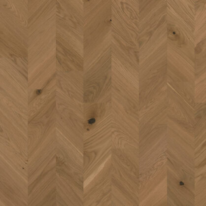 Tammepuidust kalasabamustriline parkettpõrand lähedalt vaates