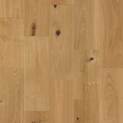 Loodusliku tamme parkettpõrand elutuppa kodus