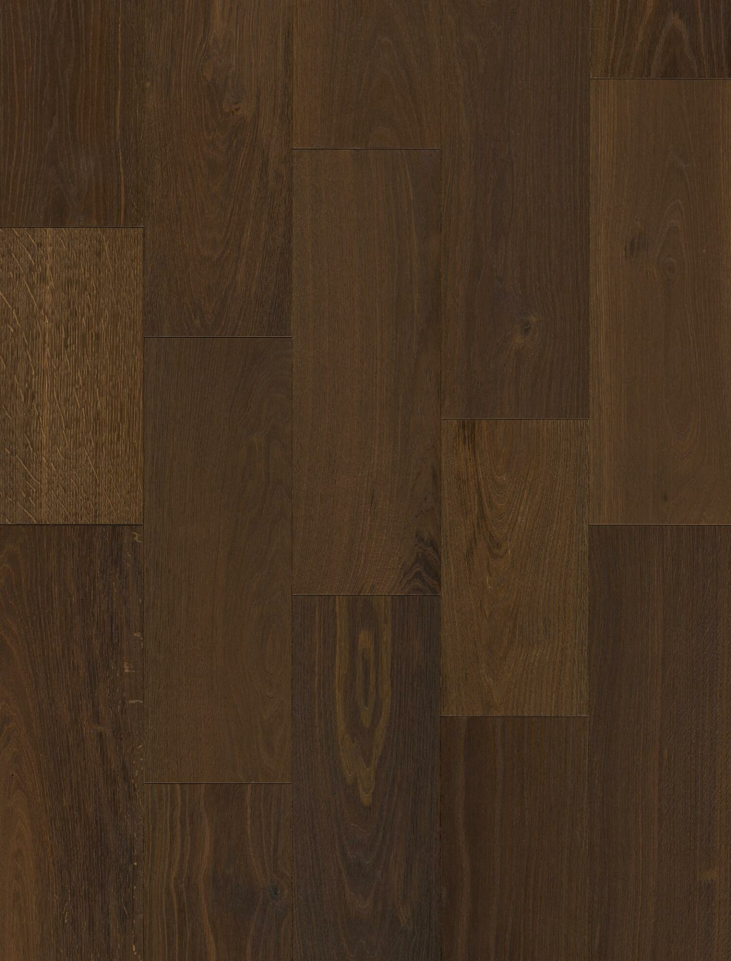 Tume puitparkett jäine tamm põrandakate muster