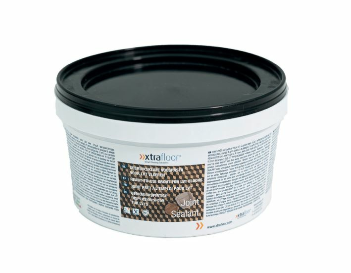 Xtralfloor liimituse hermeetik musta kaanega anum