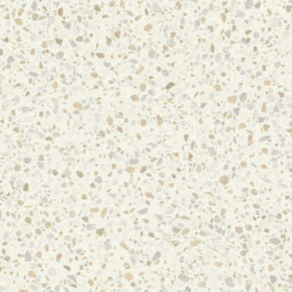 Hele terrazzo mustriga põrandaplaat lähivaates.