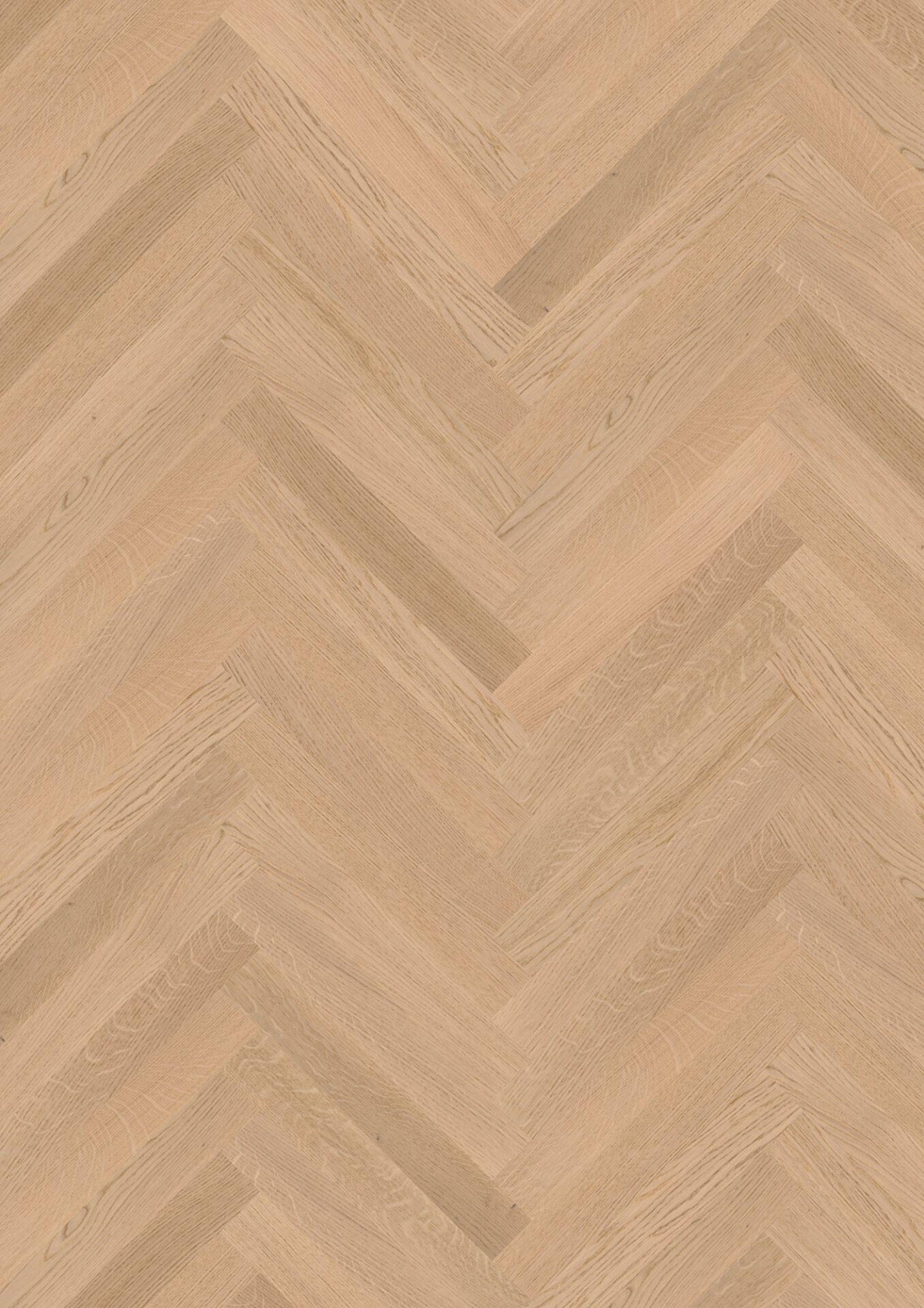 Puidust kalasabamustriga põrand heledas toonis