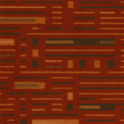 Punaste ja pruunide triipudega geomeetriline muster